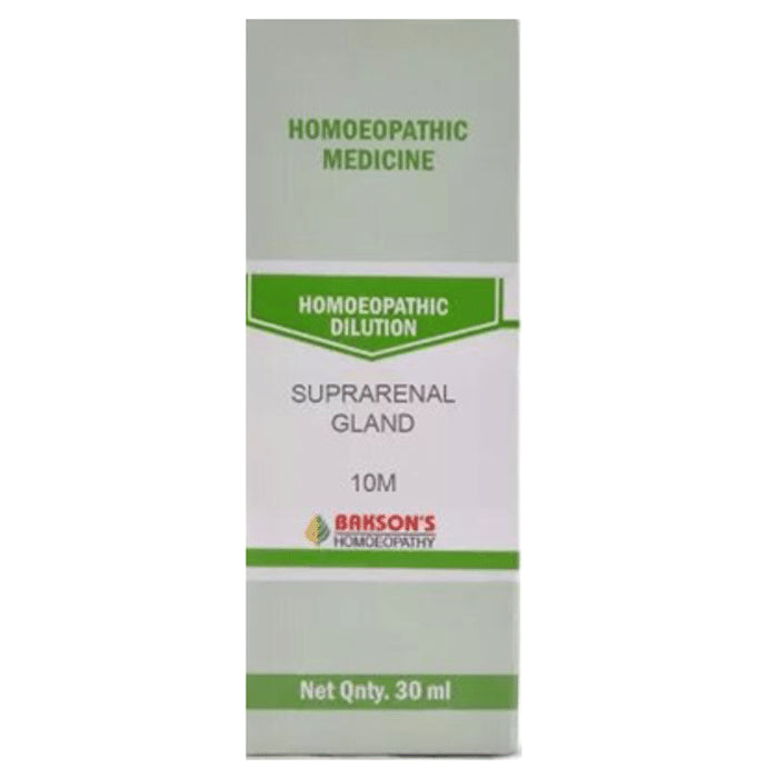 Bakson's Homeopathy Suprarenal Gland Dilution 10M - Classic Derma