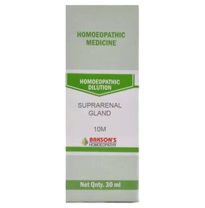 Bakson's Homeopathy Suprarenal Gland Dilution 10M - Classic Derma