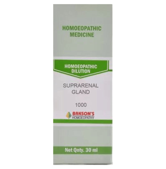 Bakson's Homeopathy Suprarenal Gland Dilution 1M - Classic Derma