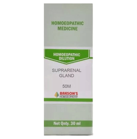 Bakson's Homeopathy Suprarenal Gland Dilution 50M - Classic Derma