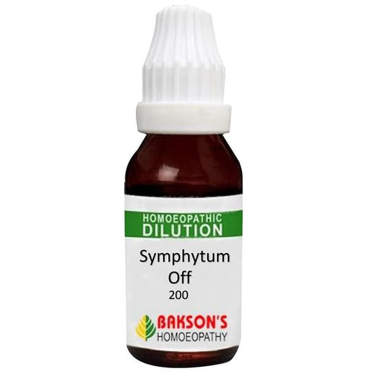 Bakson's Homeopathy Symphytum Off Dilution 200 CH - Classic Derma