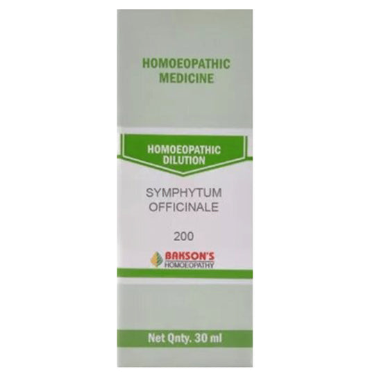 Bakson's Homeopathy Symphytum Officinale Dilution 200 - Classic Derma