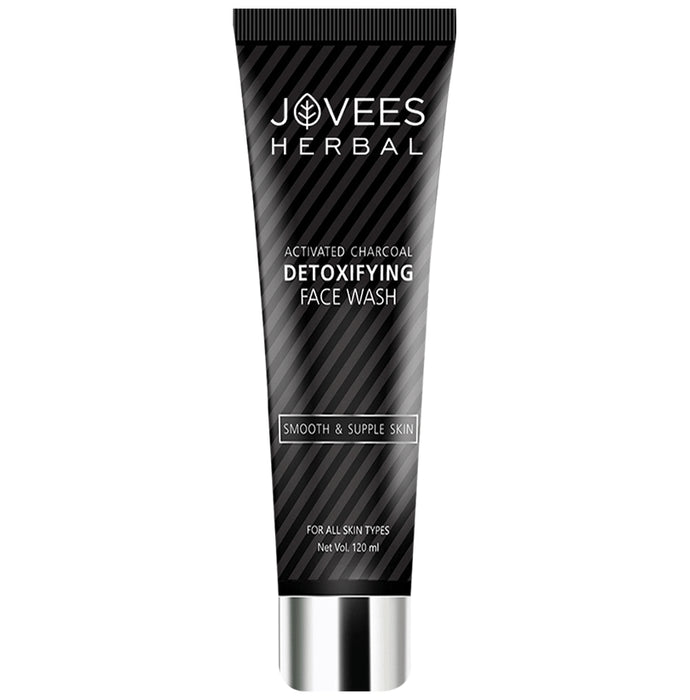 Jovees Activated Charcoal Detoxifying Face Wash - Classic Derma
