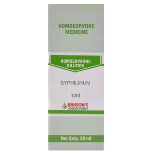 Bakson's Homeopathy Syphilinum Dilution 10M - Classic Derma