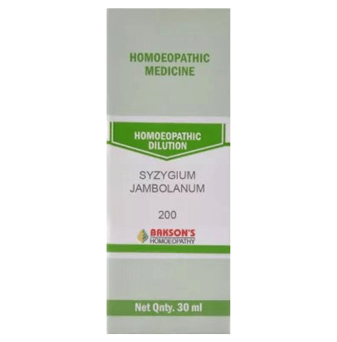 Bakson's Homeopathy Syzygium Jambolanum Dilution 200 - Classic Derma