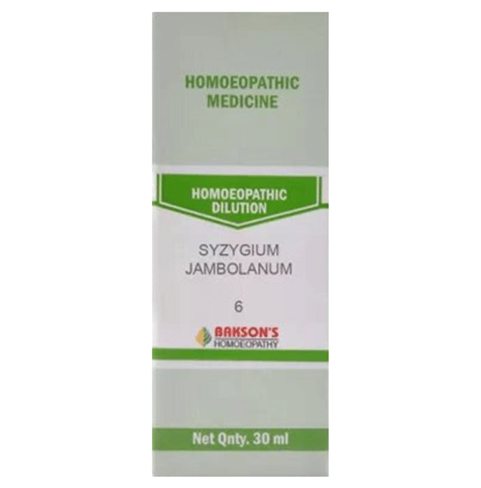 Bakson's Homeopathy Syzygium Jambolanum Dilution 6 - Classic Derma