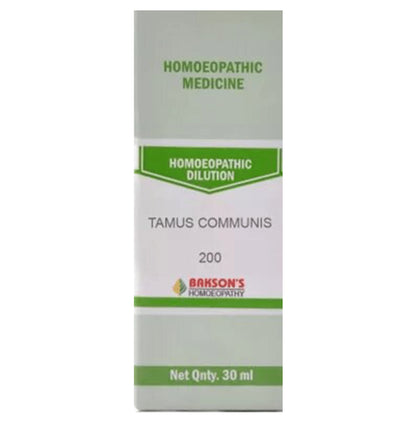 Bakson's Homeopathy Tamus Communis Dilution 200 - Classic Derma
