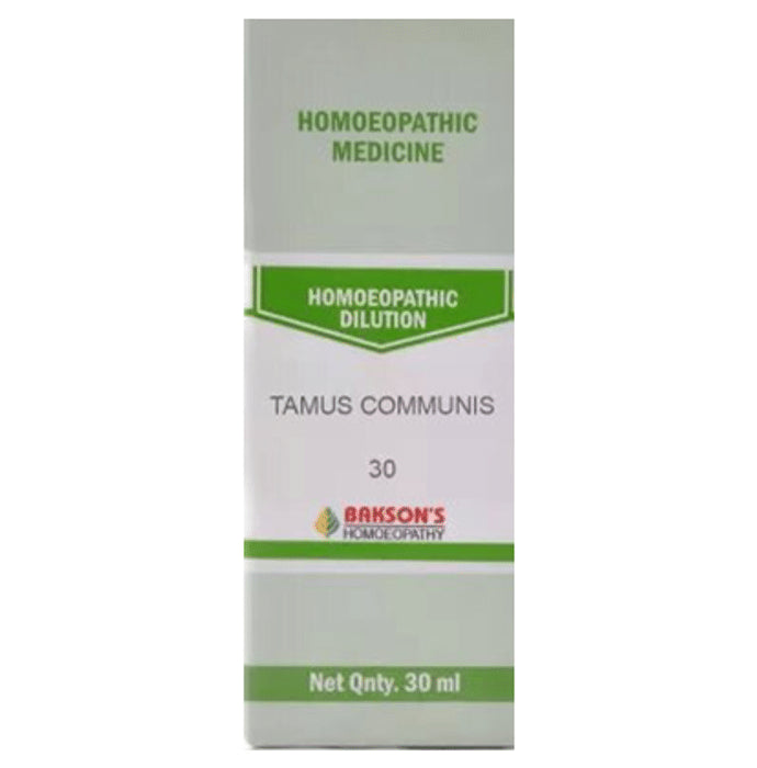 Bakson's Homeopathy Tamus Communis Dilution 30 - Classic Derma