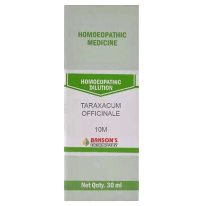 Bakson's Homeopathy Taraxacum Officinale Dilution 10M - Classic Derma