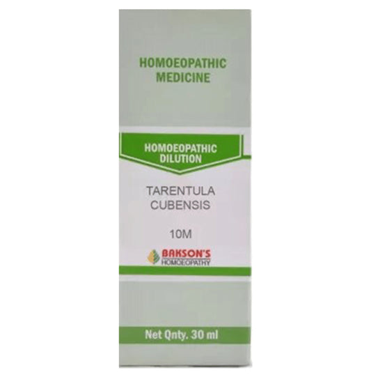 Bakson's Homeopathy Tarentula Cubensis Dilution 10M - Classic Derma