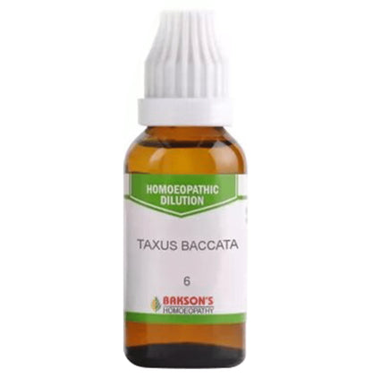 Bakson's Homeopathy Taxus Baccata Dilution 6