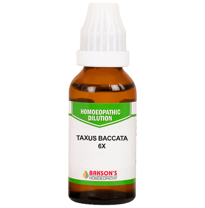 Bakson's Homeopathy Taxus Baccata Dilution 6X