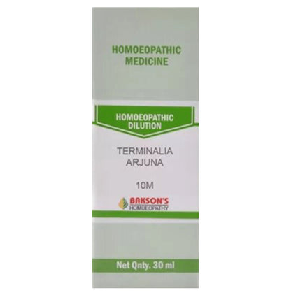Bakson's Homeopathy Terminalia Arjuna Dilution 10M - Classic Derma