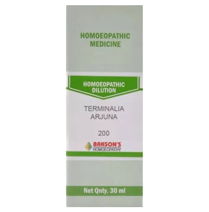 Bakson's Homeopathy Terminalia Arjuna Dilution 200 - Classic Derma