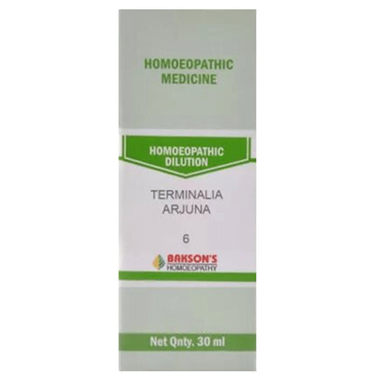 Bakson's Homeopathy Terminalia Arjuna Dilution 6 - Classic Derma