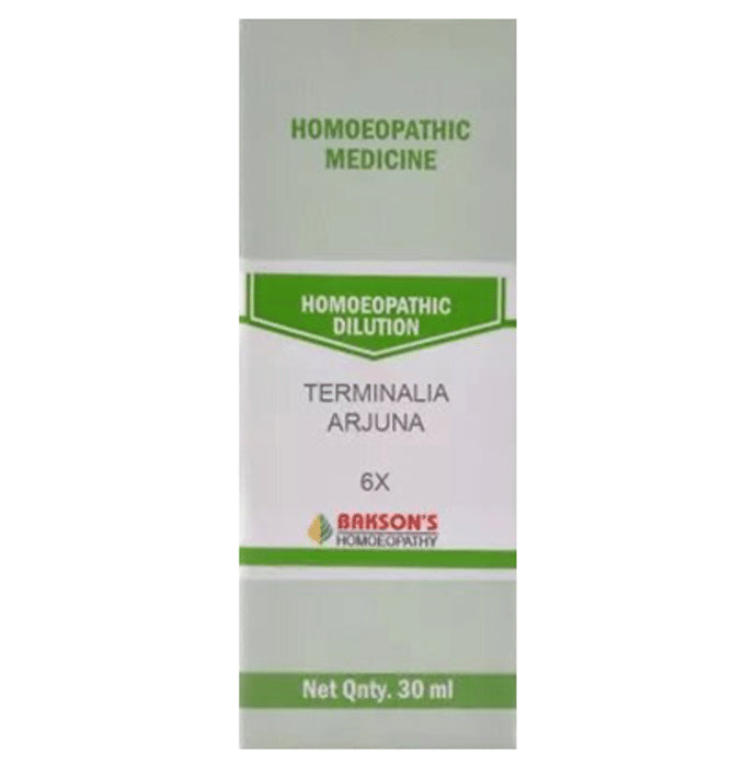 Bakson's Homeopathy Terminalia Arjuna Dilution 6X - Classic Derma