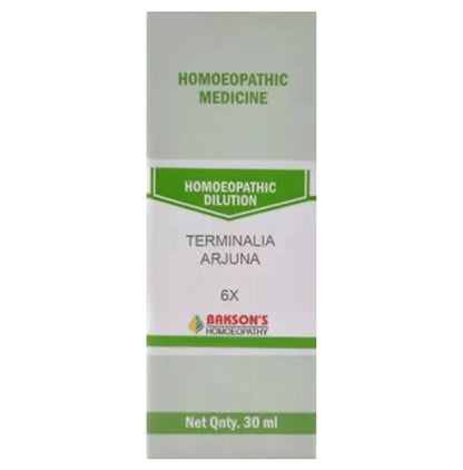 Bakson's Homeopathy Terminalia Arjuna Dilution 6X - Classic Derma