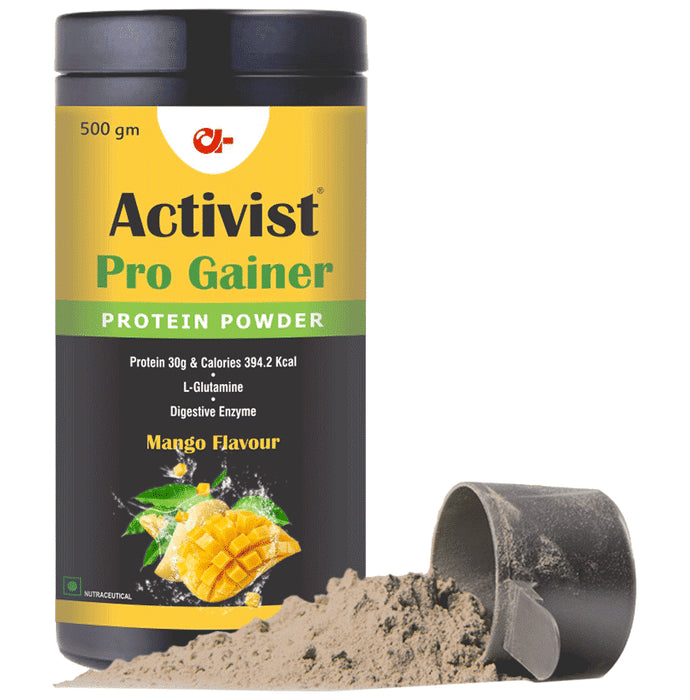 Activist Pro Gainer Protein Powder Mango - Classic Derma