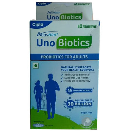 ActivStart UnoBiotics Probiotics Sachet for Adults' Gut Health | Sugar Free Sugar Free - Classic Derma