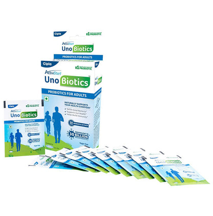ActivStart UnoBiotics Probiotics Sachet for Adults' Gut Health | Sugar Free Sugar Free