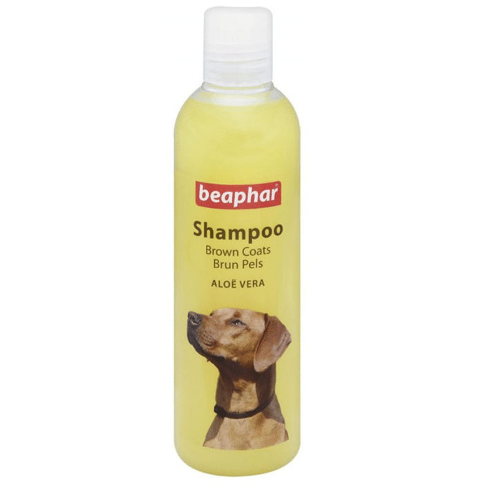 Beaphar Aloe Vera Dog Shampoo for Brown Coats - Classic Derma
