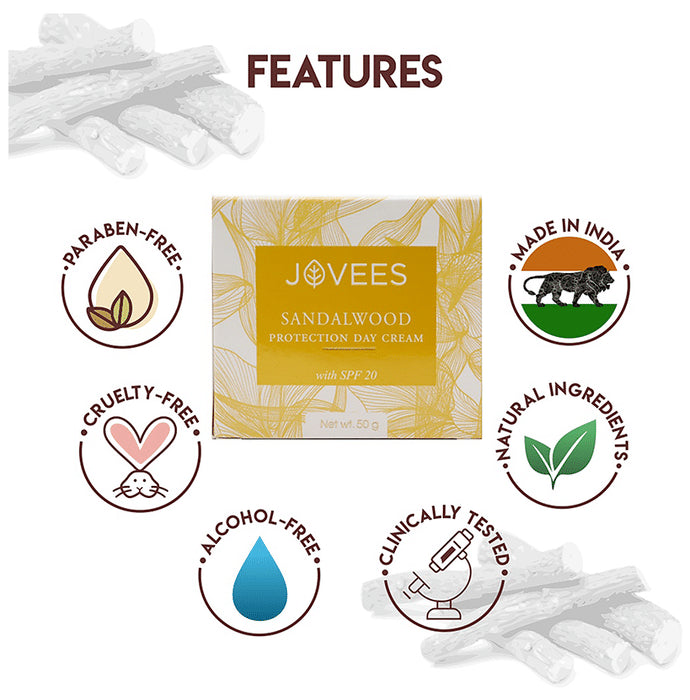 Jovees Sandalwood Protection Day Cream SPF 20