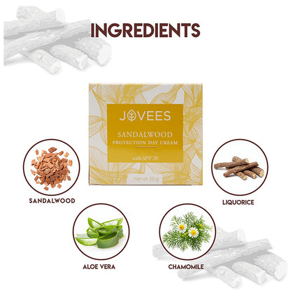 Jovees Sandalwood Protection Day Cream SPF 20