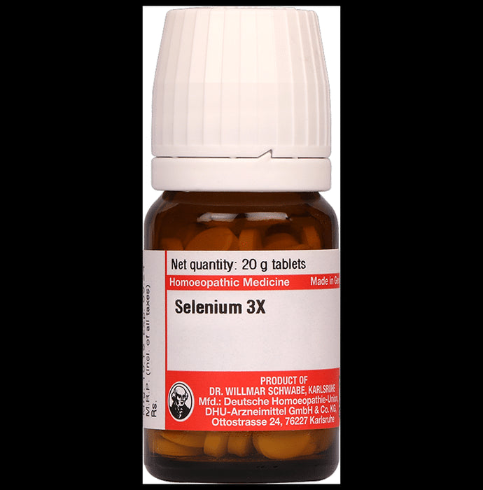 Dr Willmar Schwabe Germany Selenium Tablet 3X - Classic Derma