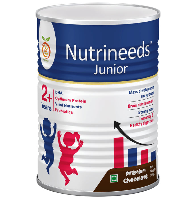 Nutrineeds Junior Powder for 2+ Years Premium Chocolate - Classic Derma