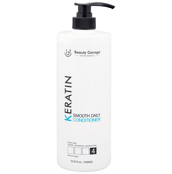Beauty Garage Keratin Smooth Daily Conditioner - Classic Derma