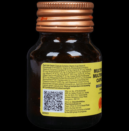 Becadexamin Multivitamin & Multimineral Capsule Soft Gelatin Capsule