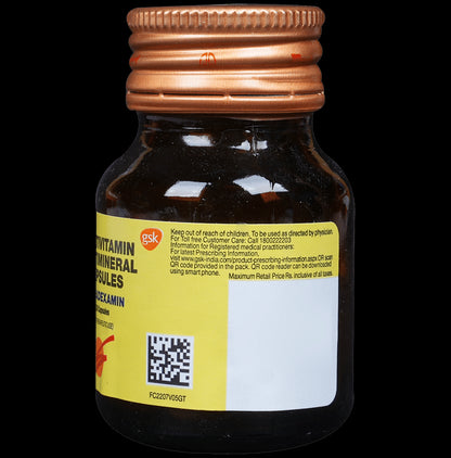 Becadexamin Multivitamin & Multimineral Capsule Soft Gelatin Capsule