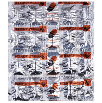 Becosules Capsule with B-Complex & Vitamin C | For Mouth Ulcers