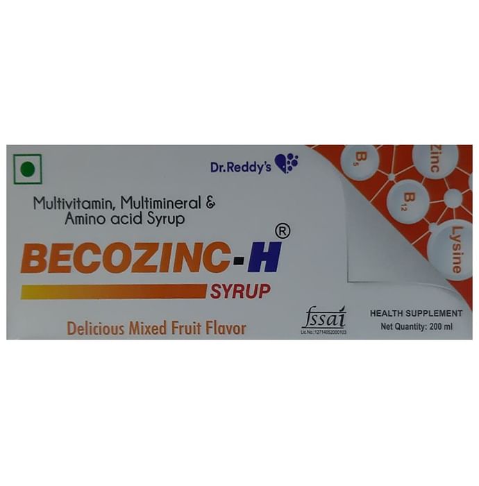 Becozinc H Syrup - Classic Derma