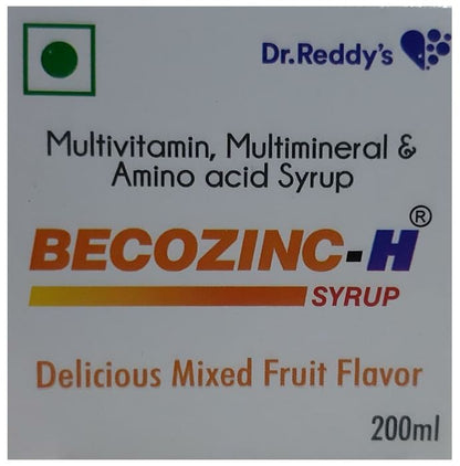 Becozinc H Syrup