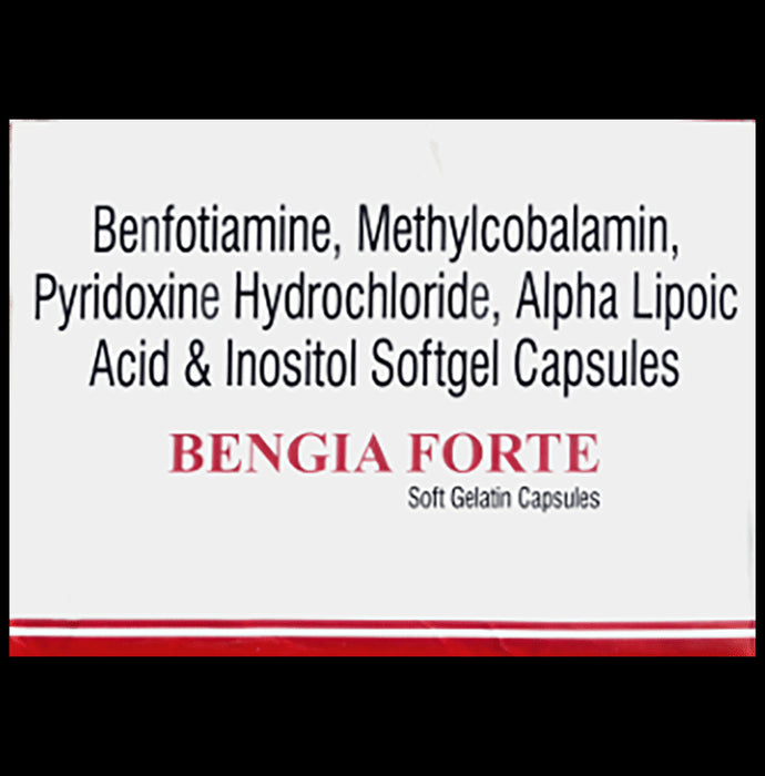 Bengia Forte Softgel Capsule - Classic Derma