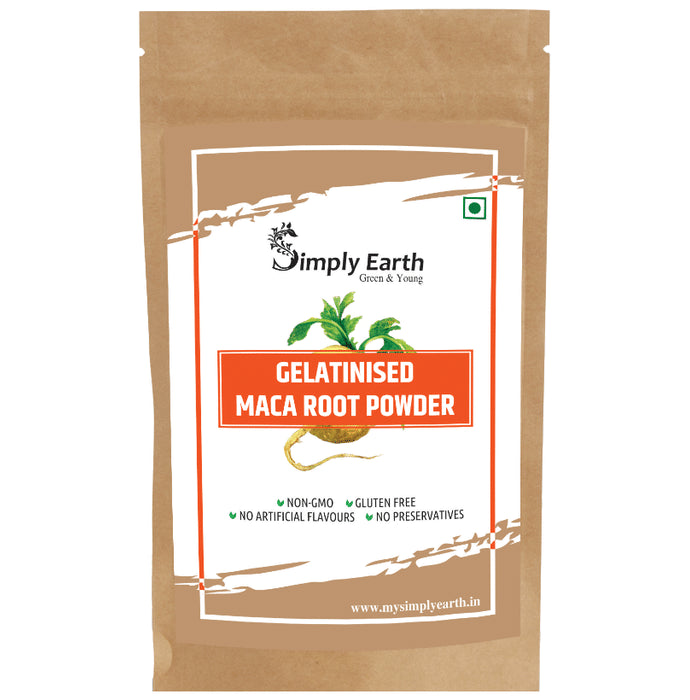 Simply Earth Gelatinised Maca Root Powder Powder - Classic Derma