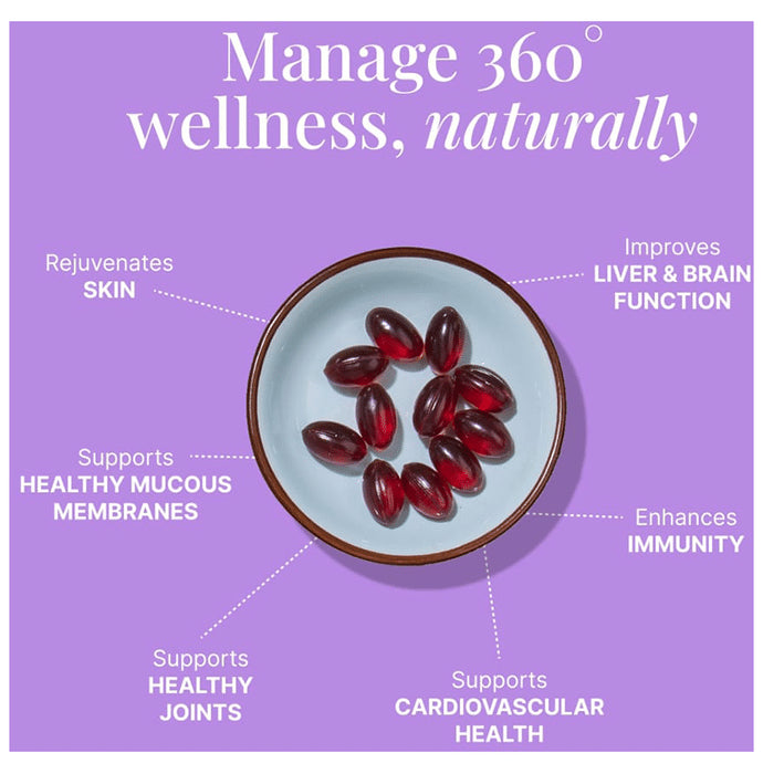 Berryheal Sea Buckthorn Whole Berry Oil Vegan Capsule (30 Each)