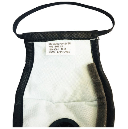 BESAFE Forever Fresho N95 PM2.5 Anti Pollution Mask Black
