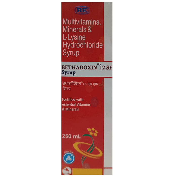 Bethadoxin 12 SF Syrup - Classic Derma