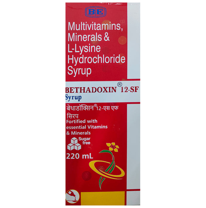 Bethadoxin 12 SF Syrup - Classic Derma