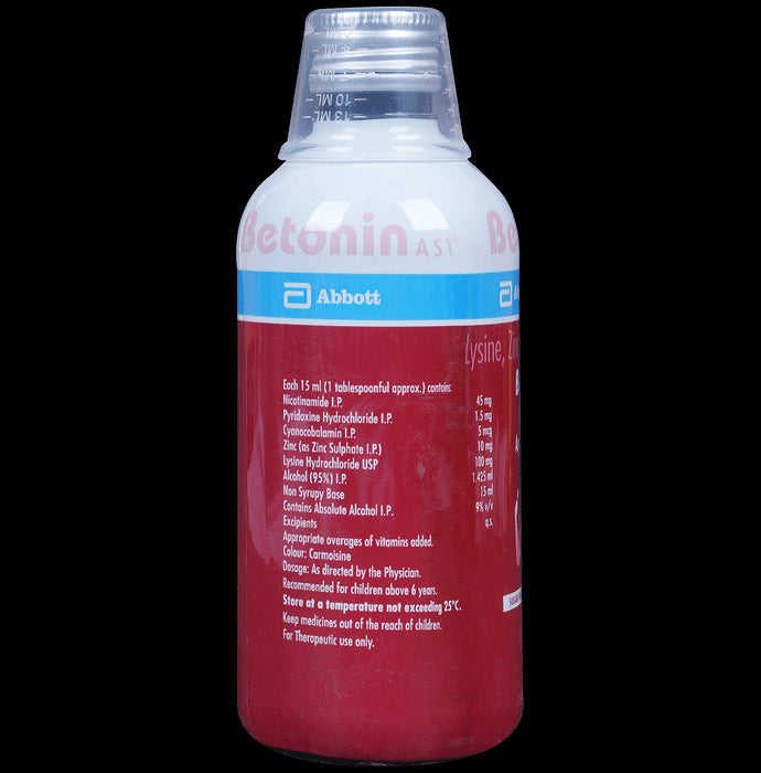 Betonin Ast Syrup Sugar Free