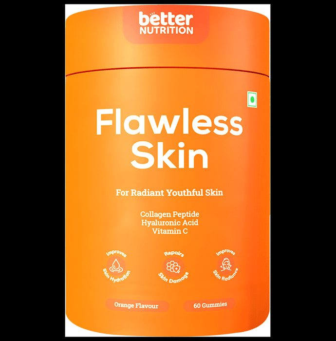 Better Nutrition Flawless Skin Gummies Orange - Classic Derma