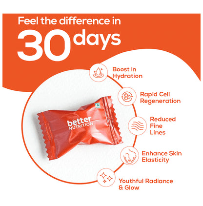 Better Nutrition Flawless Skin Gummies Orange
