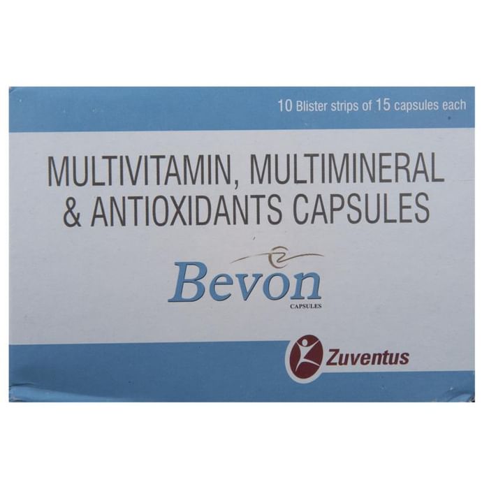 Bevon Capsule with Multivitamin, Multimineral & Antioxidants | For Nutrition Support
