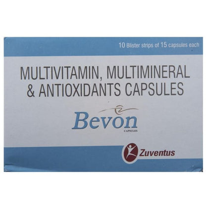 Bevon Capsule with Multivitamin, Multimineral & Antioxidants | For Nutrition Support