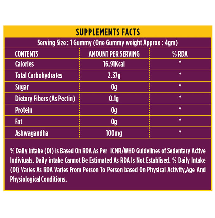 Beyond Gummies Ashwagandha Kacchi Kairi
