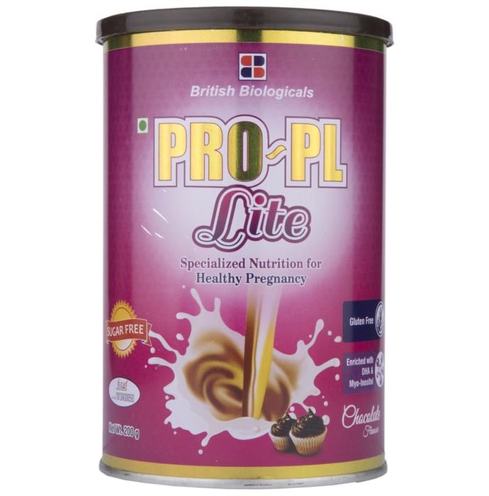 Pro PL Lite Powder with DHA & Myo-Inositol for Healthy Pregnancy | Sugar Free | Flavour Chocolate - Classic Derma