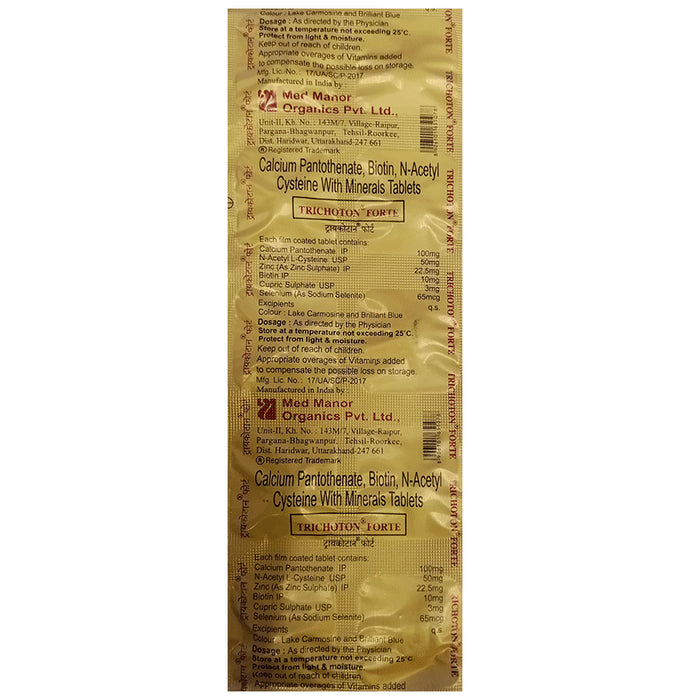 Trichoton Forte Tablet - Classic Derma