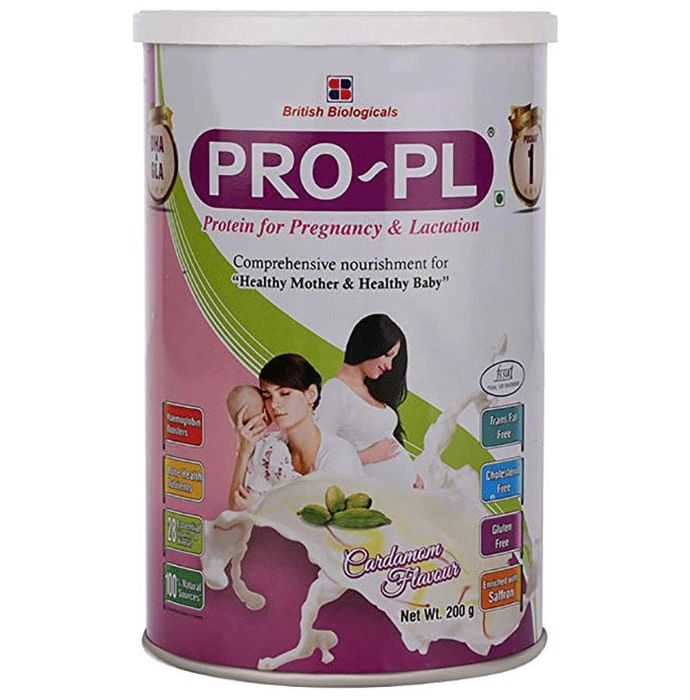 Pro-PL Protein Powder for Healthy Pregnancy & Lactation | Flavour Cardamom - Classic Derma
